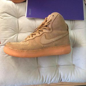 Kids AIR FORCE 1 HI FLAX